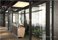 虎门高隔断双玻带百叶