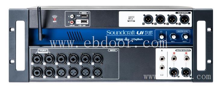 声艺数字调音台 Soundcraft Ui16 遥控数字混频器 16输数字调音台
