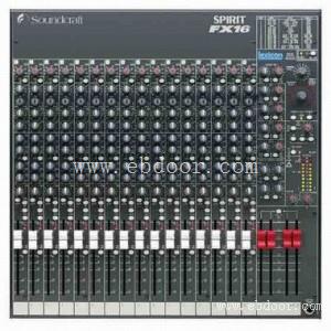 Soundcraft 声艺 FX16 (RW5529) 16路带效果调音台