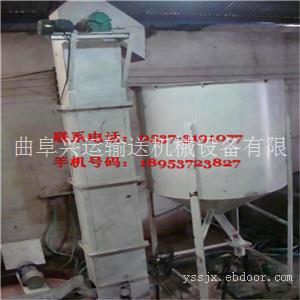 下垂直输送混凝土用的塑料斗提升机 徐州市石灰粉挖斗链式提升机