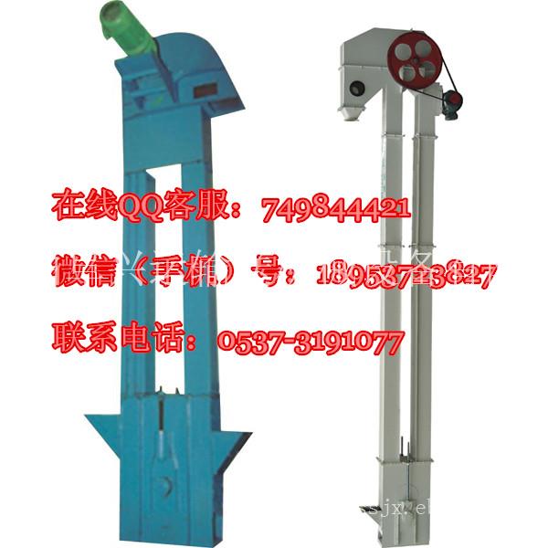 下垂直输送混凝土用的塑料斗提升机 徐州市石灰粉挖斗链式提升机