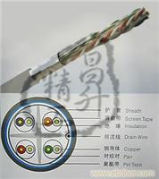 六类室内4对屏蔽线缆 