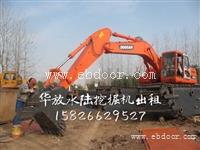 水上挖掘机出租,船挖机租赁改装