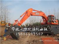 韶关湿地挖机出租 水陆挖掘机租赁 水上挖机出租价格多少