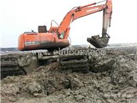 出租水陆挖掘机水挖出租湿地挖掘机租凭（浙江省杭州华放公司）