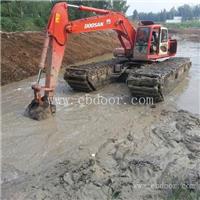 提供商家曲江湿地挖掘机出租 水陆挖机租赁