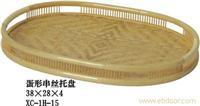 藤编织工艺托盘 