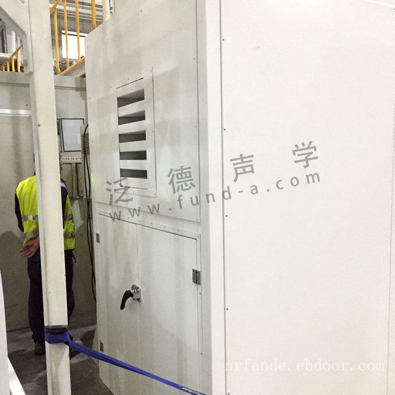 工业降噪 洁福地板粉碎机隔声房工程 隔声 吸声