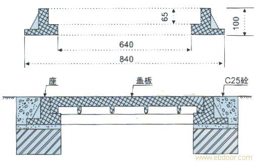 黑色高分子树脂复合井盖