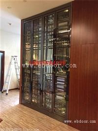 酒店不锈钢屏风隔断来图定制
