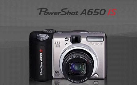 佳能 PowerShot   A650 IS�
