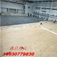 室内篮球木地板铺有地暖对运动木地板有特殊要求