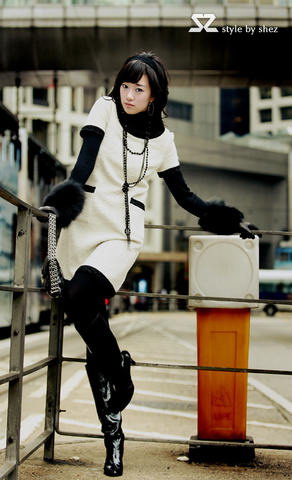 韩版连衣裙6064�