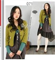 新款韩版小西装绿e1028 