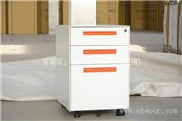 厂家直销办公灰白色活动柜,外贸移动带滚活动柜