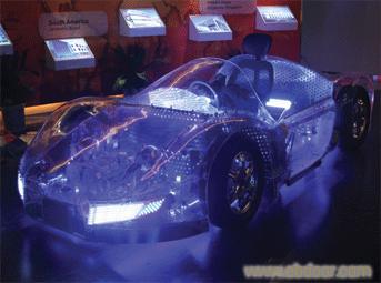 上海透明汽车模型�