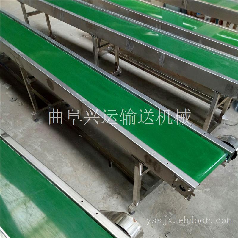 成都水泥厂装车皮带运输机来厂考察定制