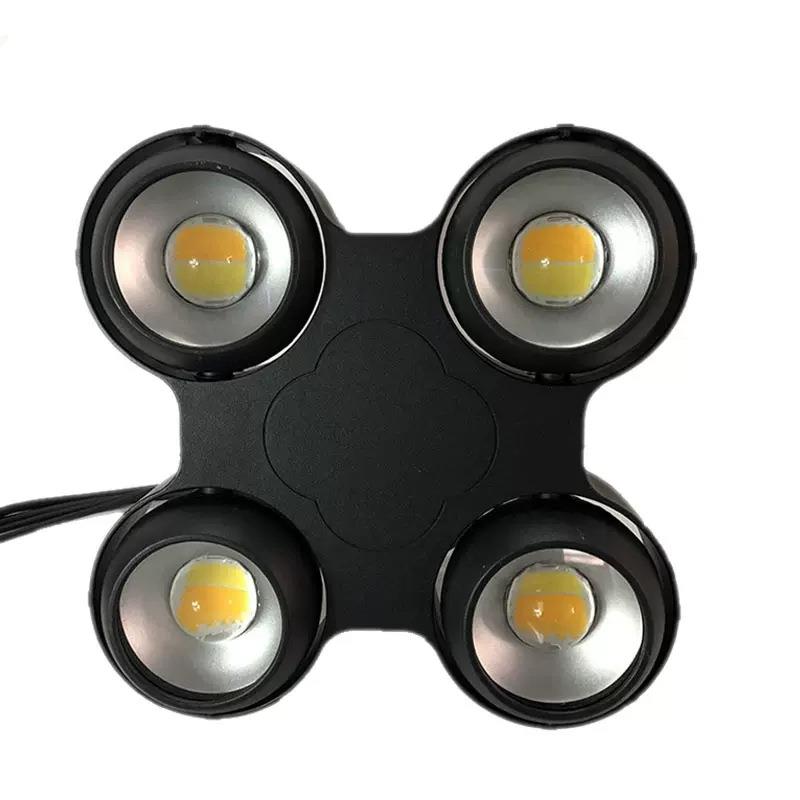 400W LED防水观众灯双色温四眼面光灯电音节爆闪灯婚庆