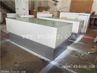 黄石TENON/亚太天能指纹锁展示柜 木纹款式订做