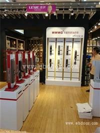 亚太天能tenon指纹锁展示架 广东省内指定店铺设计装修厂