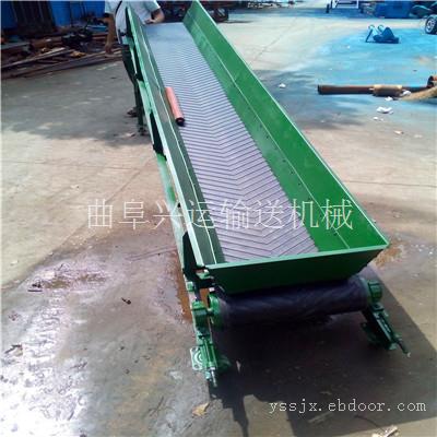 芜湖厂家非标定做槽钢主架砂石装卸运输用皮带机