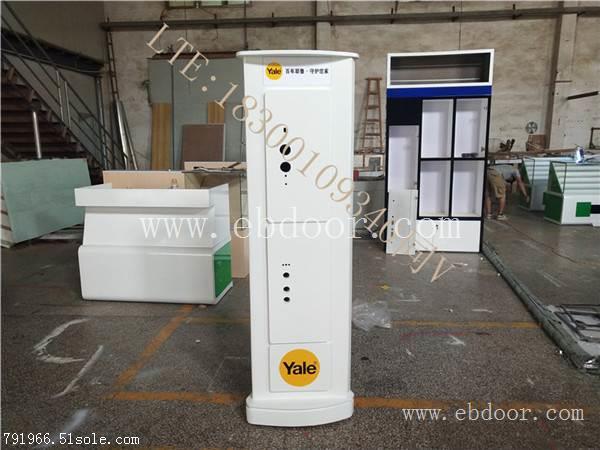 河北指纹锁展示柜报价 智能锁展示架批发