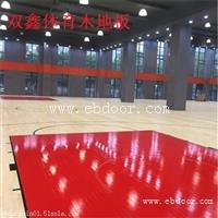 陕西篮球馆木地板 选用纯枫木天然木材