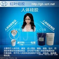 人体仿真蜡像模具硅胶
