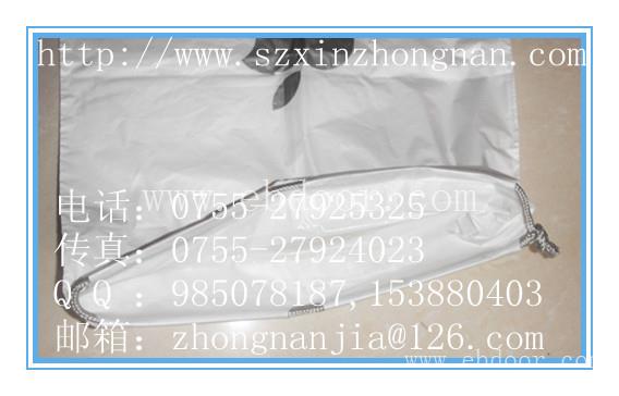 PE奶白穿绳袋厂家