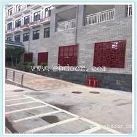 巴中沿街仿木铝合金花格，防盗网铝花格