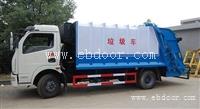 江苏苏州东风多利卡侧装压缩式垃圾车行情价格