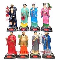 道教吕祖神像 吕洞宾 何仙姑神像 玻璃钢纯阳祖师佛像价格