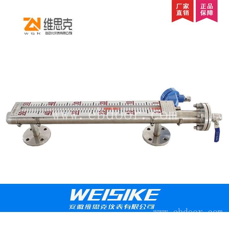 双色指示带夜光ZX-UHZ耐低温防霜远传磁翻板液位计
