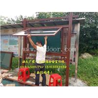 铝合金仿木宣传栏，中式仿古宣传栏，社区铝合金报栏