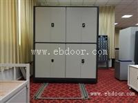 电脑密集架,电子密码解锁钢制档案密集架