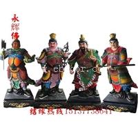 佛教四大天王像 寺庙四大天王厂家直销