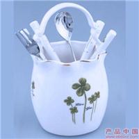 陶瓷餐具（银杏花篮） 