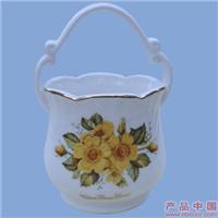 大黄花花篮陶瓷器具 