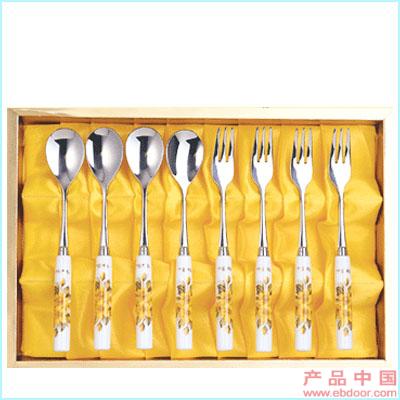 陶瓷咖啡勺/叉套装�