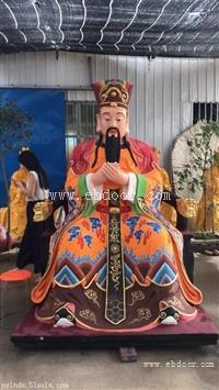 河南三官大帝佛像订制 三官大帝神像报价  三官大帝神像批发
