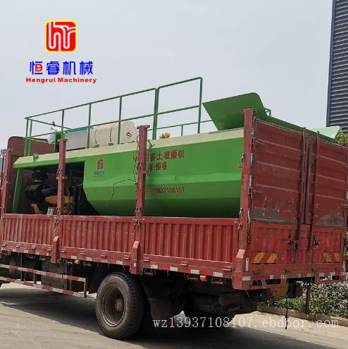 河南恒睿HKP-180客土喷播机边坡绿化专用喷播机