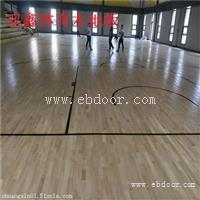 浙江篮球场专用木地板 具有独特运动保护功能