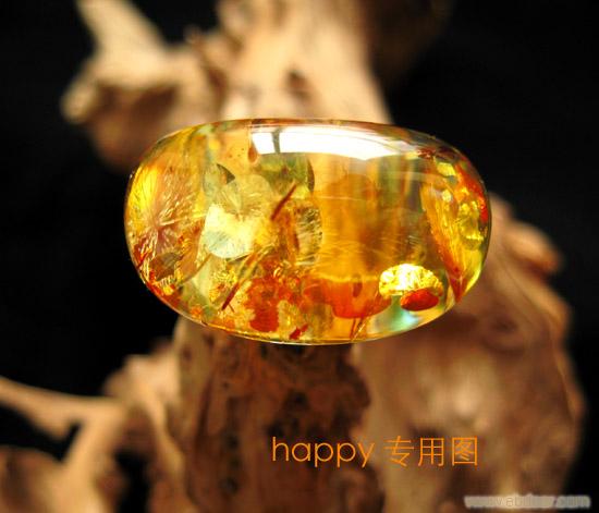 琥珀皇朝 上海琥珀 蜜蜡琥珀指环 琥珀戒指 蜜蜡戒指 天然蜜蜡琥珀�