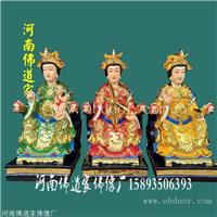 三霄娘娘神像 三霄圣母佛像定做 云霄 琼霄 碧霄娘娘神像批发