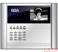 黑白可视对讲分机 QSA-6100BN-M�