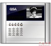 黑白可视对讲分机 QSA-6100BN-M�