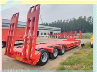 凹梁式三桥低平板半挂车 上户信息更新
