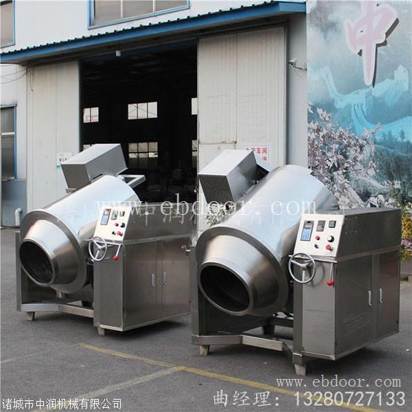中润滚筒炒锅 大型食堂餐厅必备滚筒炒菜机 全自动滚筒炒菜设备