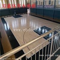 篮球馆运用体育木地板 都是实木地板提高减震效果