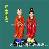 定制寺庙佛像菩萨道教神像 贴台金善财龙女 金童玉女 童男童女